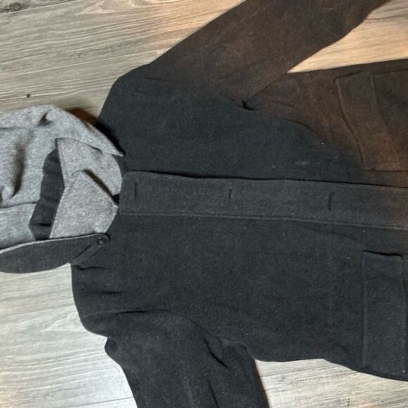 Herman Kay gray wool women’s small coat - Picture 5 of 8